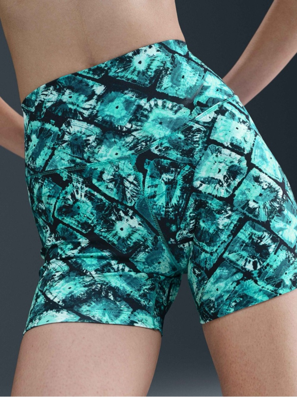 Nike X Norblack Norwhite Dri-Fit High-Waisted 5" Printed Biker Shorts